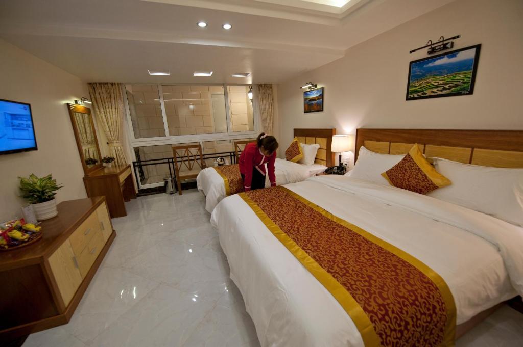Blue Sapa Hotel Habitación foto